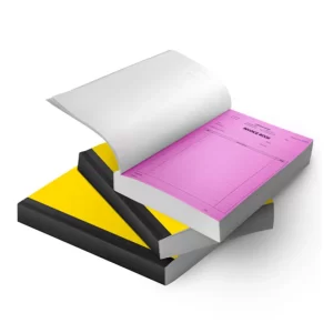 invoice booklet